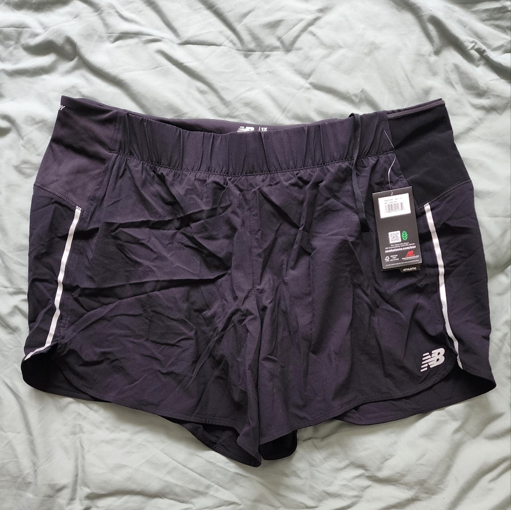 New Balance Women's Black Running Shorts